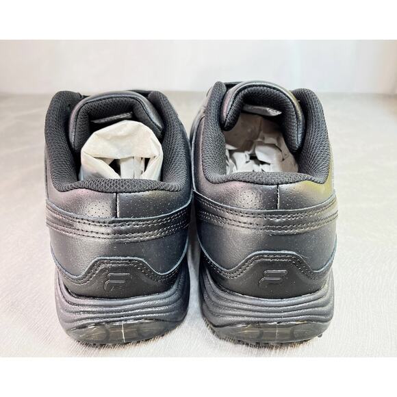 Women's Work Shoes FILA Memory Ultra Slip Resistant US 10 Wide Black New in Box - Picture 6 of 7